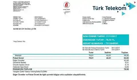 Türk Telekom Fatura Telefon Hizmeti ile Dijital ve Güvenilir Fatura Yönetimi