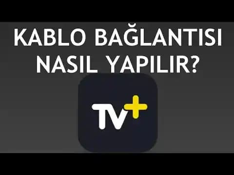TV Plus Kablo Bağlantısı: HDMI, AV ve Ethernet ile Kesintisiz Yayın Rehberi