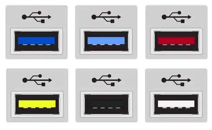 USB Port Renkleri ve Anlamları: Hız, Güç ve Şarj Özellikleri Rehberi