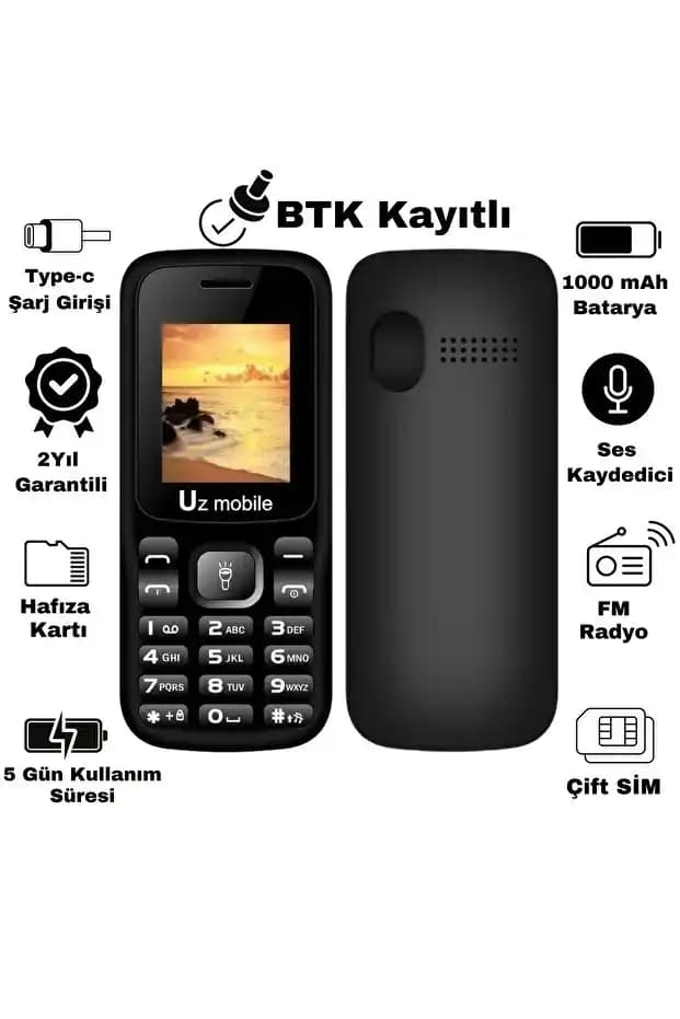 Uz Mobile Tuşlu Telefonlar: Dayanıklı Tasarım ve Uzun Pil Ömrü ile Ekonomik Seçenek