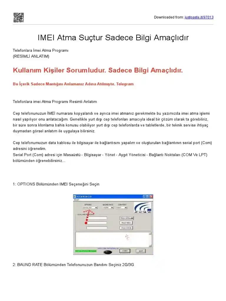 Uzaktan IMEI Atma: Teknik, Güvenlik ve Yasal Boyutlarıyla Kapsamlı İnceleme