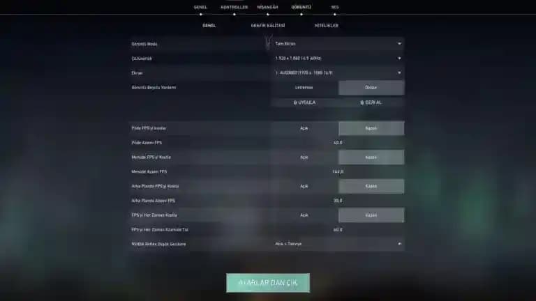 Valorant'ta En İyi Grafik Ayarları ile Akıcı ve Rekabetçi Oyun Deneyimi Sağlama