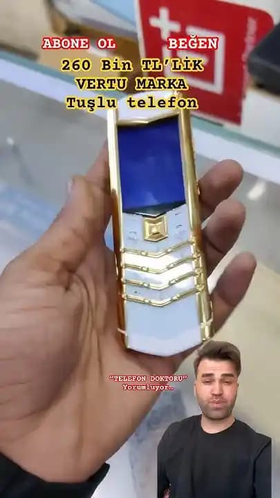 Vertu Tuşlu Telefonlar: Lüks Tasarım ve Geleneksel Kullanımın Buluşması