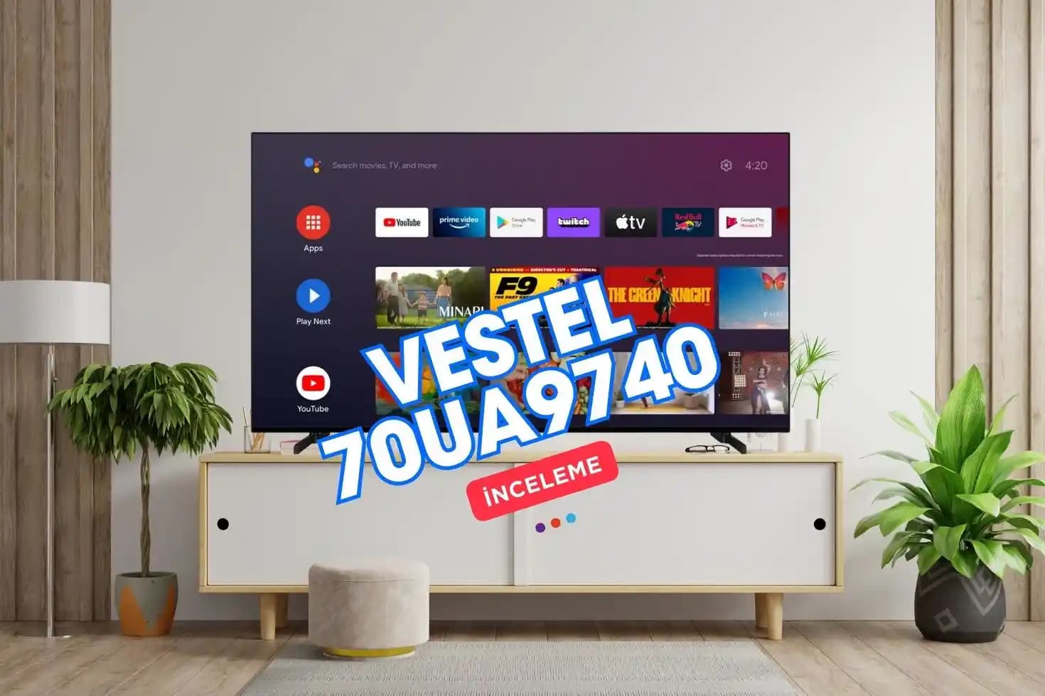 Vestel 70UA9740 İncelemesi: 70 İnç 4K Ultra HD Akıllı Televizyon Özellikleri