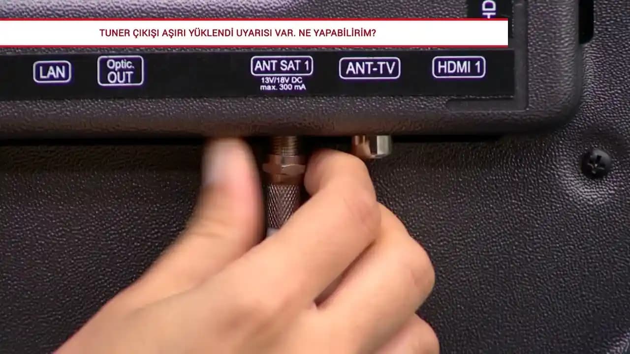 Vestel Tuner Çıkışı Aşırı Yüklendi Hatasının Nedenleri ve Çözüm Yolları