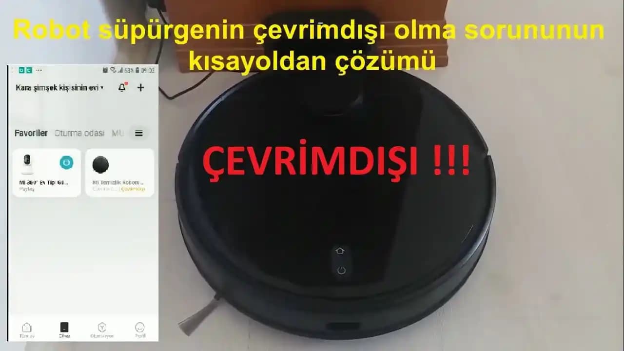 Xiaomi Robot Süpürge Çevrimdışı Sorunu ve Etkili Çözüm Yöntemleri