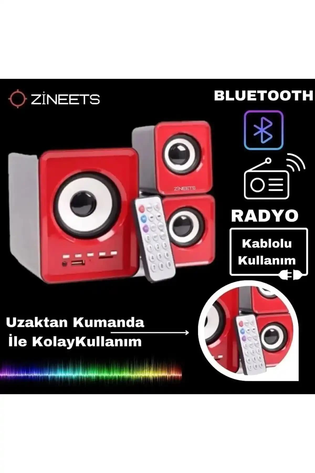 Zineets Bluetooth Hoparlör: Şık Tasarım ve Üstün Ses Performansıyla Taşınabilir Ses Deneyimi