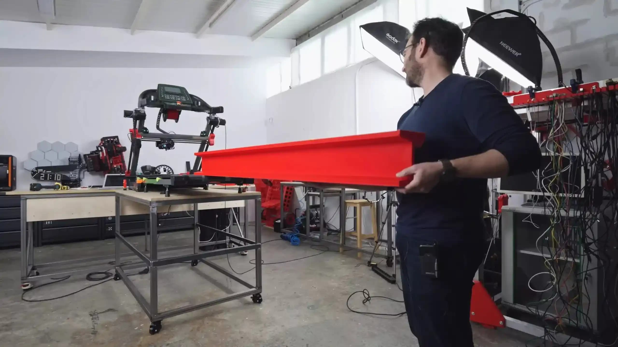 Koşu Bandından Sınırsız Uzunlukta Kayışlı 3D Yazıcıya Dönüşüm Projesi ve Teknolojisi