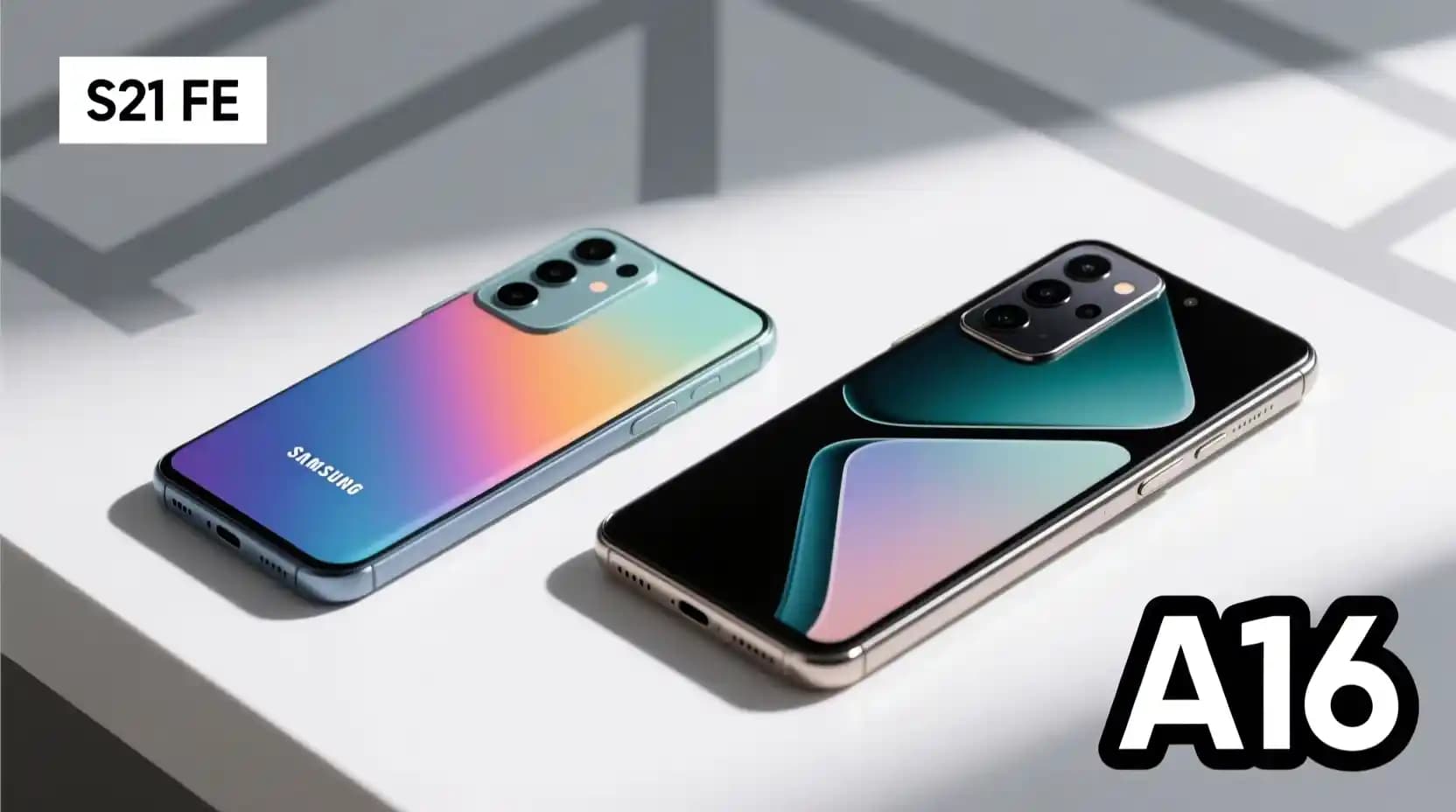 A16 5G ve Galaxy S21 FE Karşılaştırması: Modern Akıllı Telefonların Temel Özellikleri ve Farklılıkları