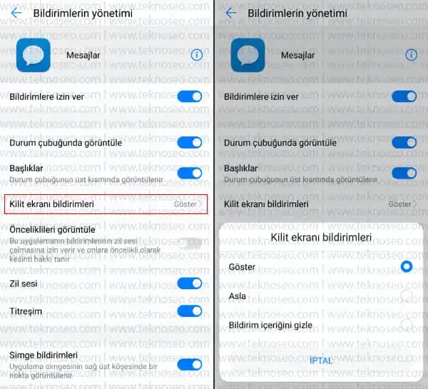 Akıllı Telefonlarda Bildirim İçerik Gizleme Yöntemleri ve Güvenlik İpuçları