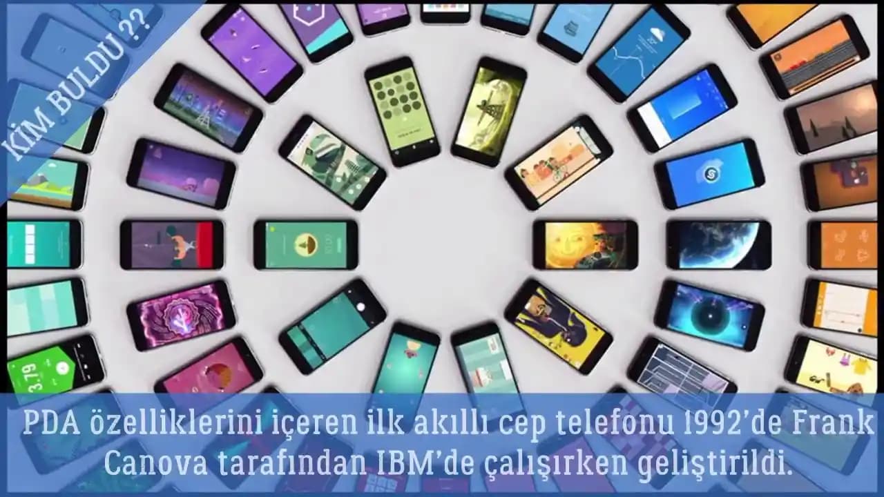 Akıllı Telefonların Kökeni ve IBM'in Simon Cihazıyla Başlangıcı
