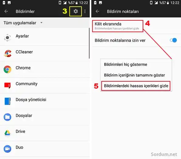 Android Bildirim İçeriği Gizleme Yöntemleri ve Gizlilik Güvenliği İpuçları