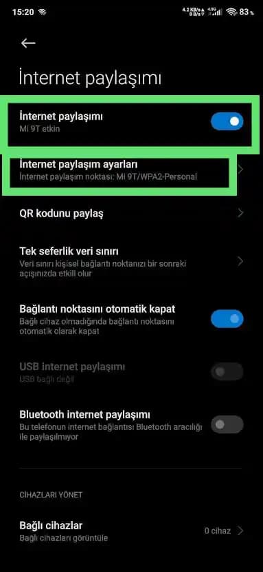 Android Cihazlarda İnternet Paylaşımı Nasıl Yapılır ve Güvenlik İpuçları