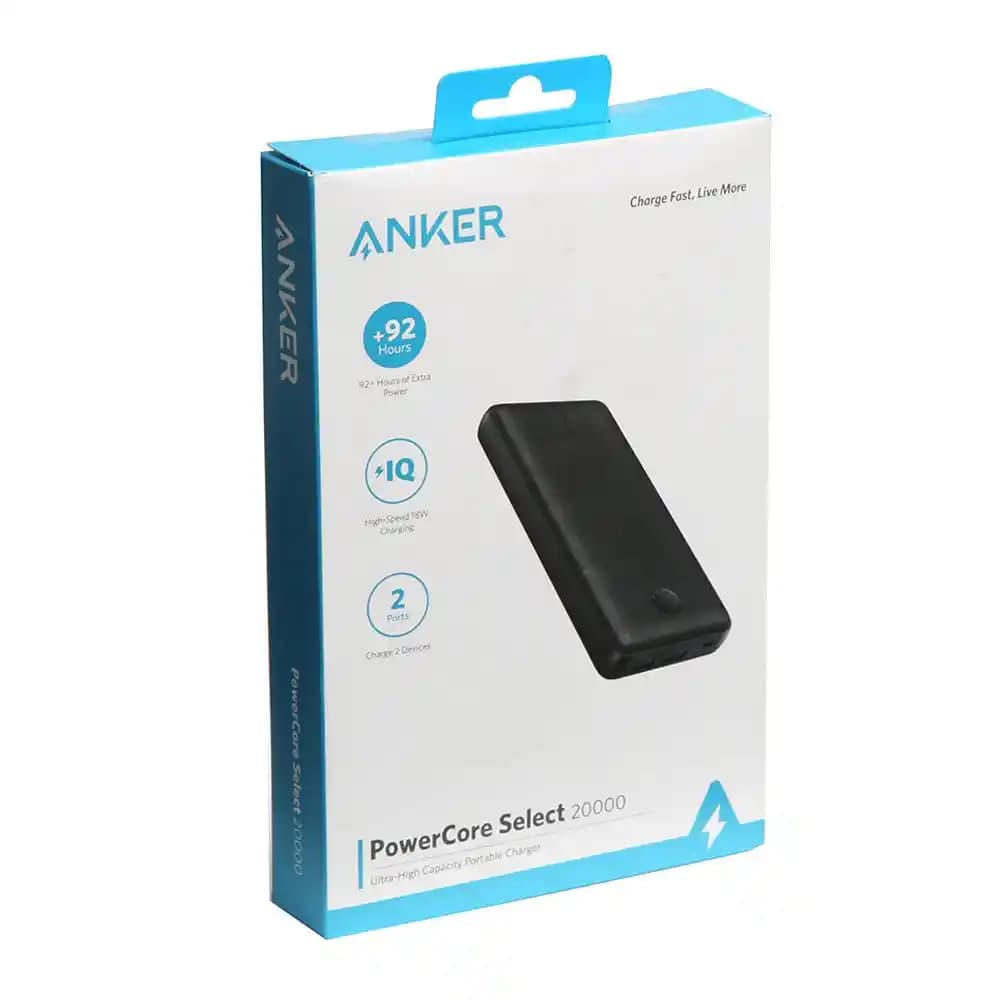 Anker PowerCore Select 20000: Yüksek Kapasiteli Güçlü ve Güvenilir Mobil Şarj Çözümü
