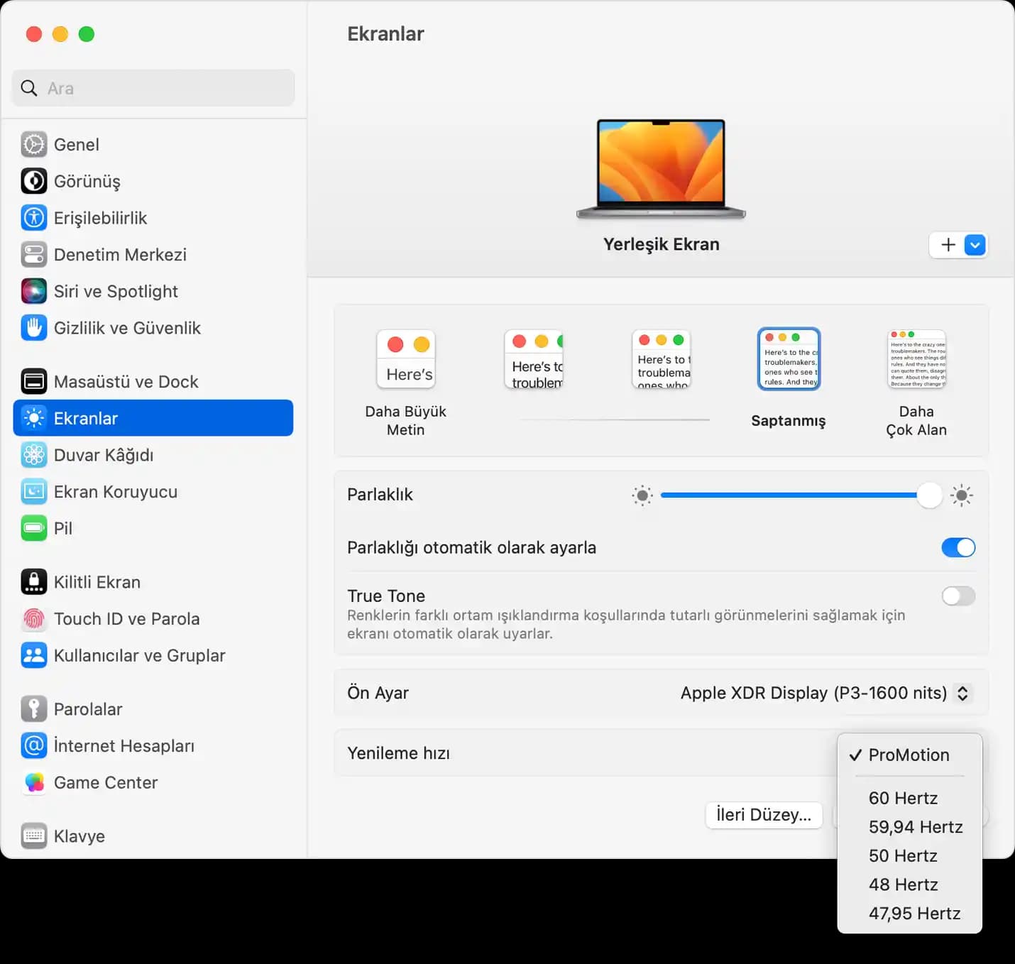 Apple Cihazlarında Ekran Yenileme Hızını Ayarlama ve Optimize Etme Rehberi