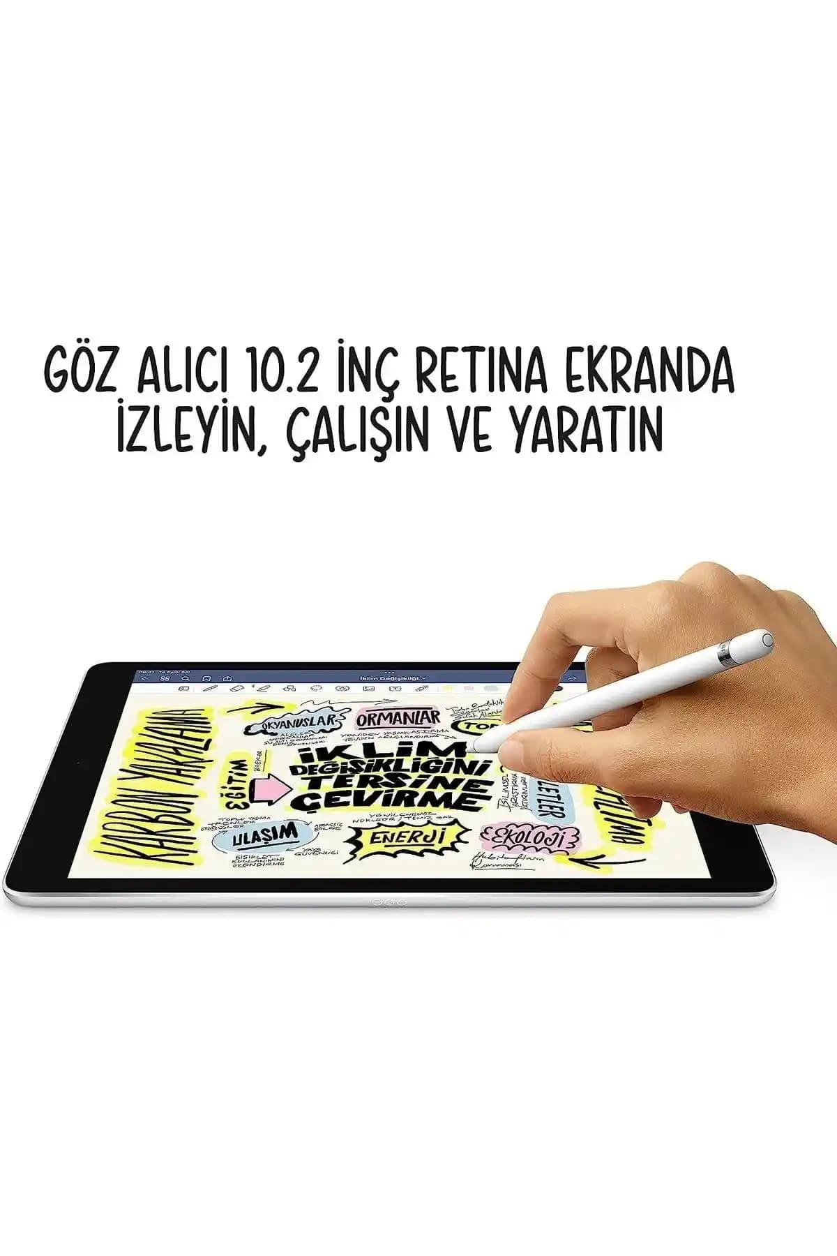 Apple iPad 9. Nesil 10.2 Wi-Fi 64 GB: Günlük Kullanım İçin Güçlü ve Taşınabilir Tablet