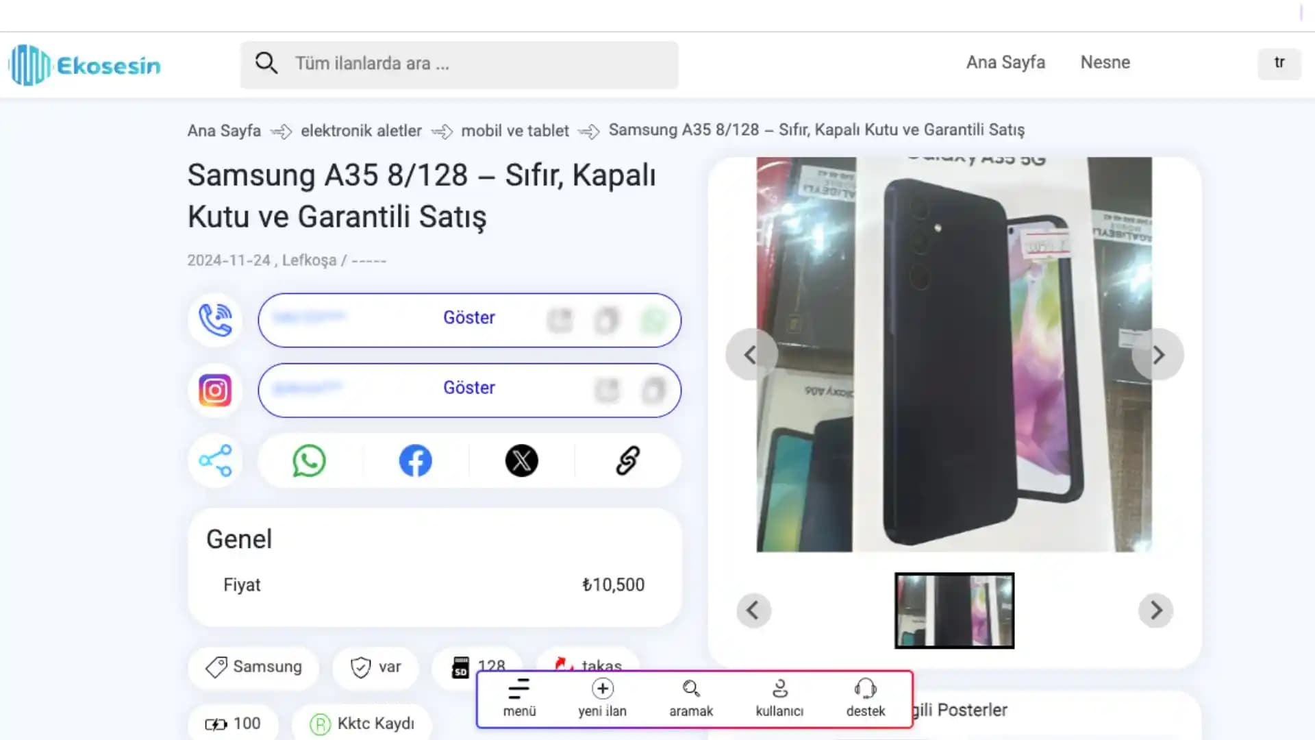 Batum'da Samsung Telefon Fiyatlarını Etkileyen Faktörler ve Piyasa Koşulları