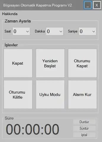 Bilgisayar Kapatma Zamanlama Programları ile Enerji ve Güvenlik Yönetimi