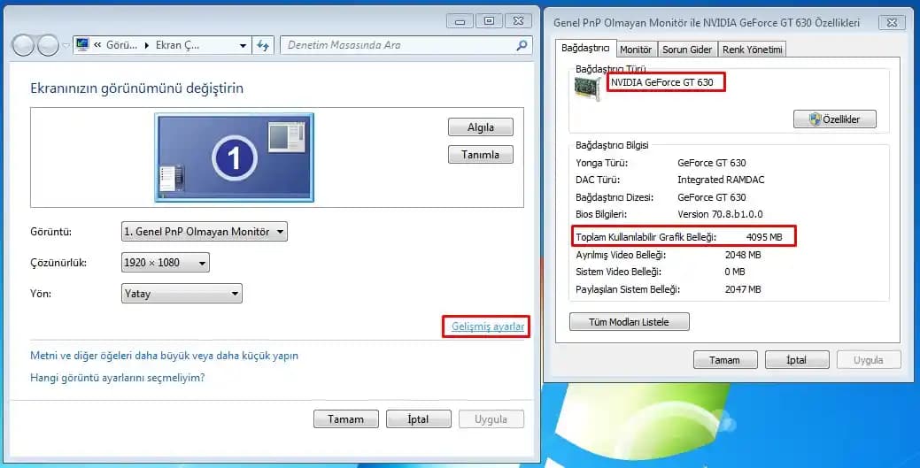 Bilgisayarda Ekran Kartı Bilgilerini Öğrenme Yöntemleri ve Güncel Sürüm Takibi