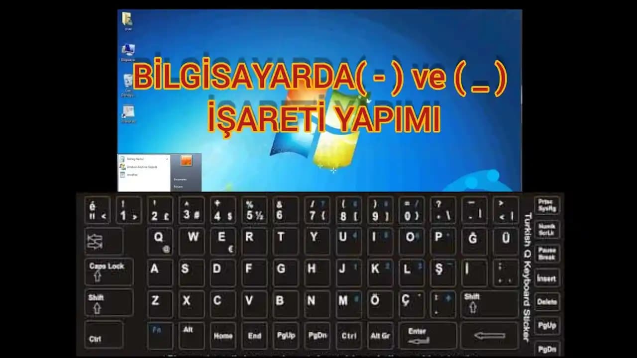 Bilgisayarda Orta Çizgi Nasıl Yapılır: Klavye Kullanımı ve Teknikler