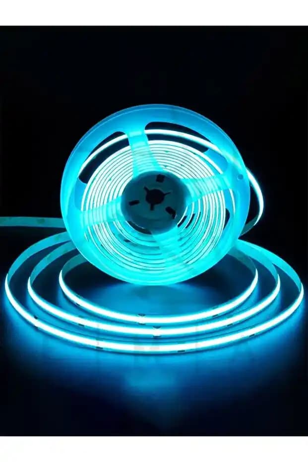 Buz Mavisi Şerit LED'ler: Estetik ve Fonksiyonelliği Bir Arada Sunan Aydınlatma Çözümü
