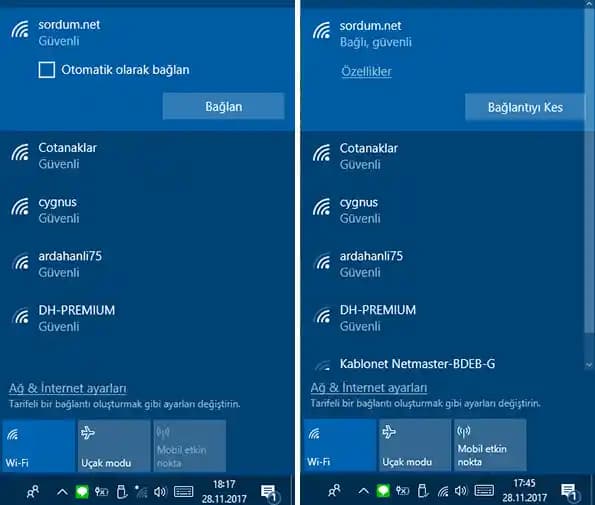 Cep Telefonu İnternetini Bilgisayarda Kullanma Yöntemleri ve Dikkat Edilmesi Gerekenler