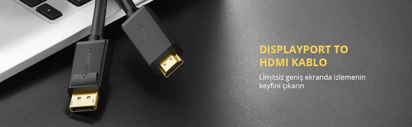 DisplayPort Kablosu Nedir ve Yüksek Kaliteli Görüntü ve Ses Aktarımı Sağlar