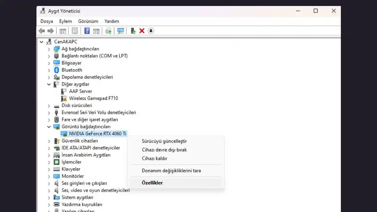 Ekran Kartı Sorgulama Yöntemleri ve Güncel Kullanım İpuçları