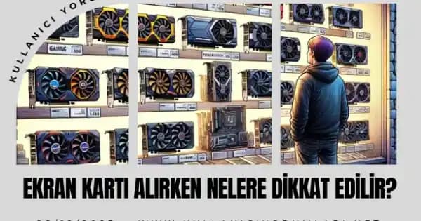 Ekran Kartı ve Monitör Seçiminde Dikkat Edilmesi Gereken Temel Kriterler ve Teknik Özellikler