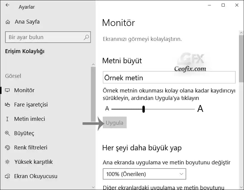 Ekran Yazılarını Büyütme Yöntemleri ve Dijital Erişilebilirlik Çözümleri