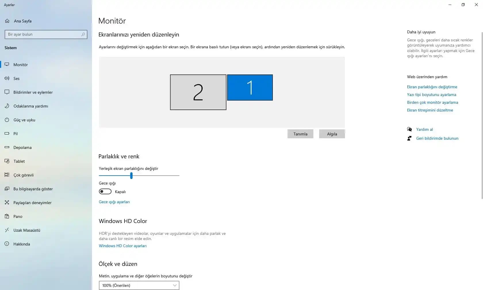 Ekran Yönünü Değiştirme Yöntemleri Windows ve Grafik Kartı Ayarlarıyla