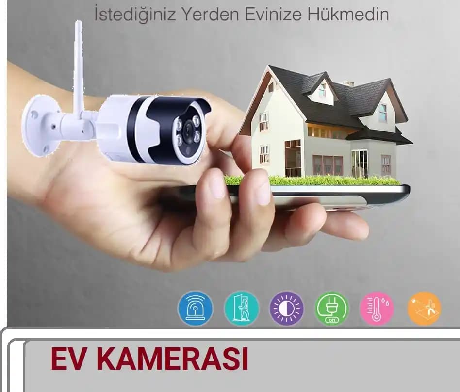 Ev Kamera Çeşitleri ve Seçiminde Dikkat Edilmesi Gerekenler Güvenlik ve Teknoloji Özellikleri