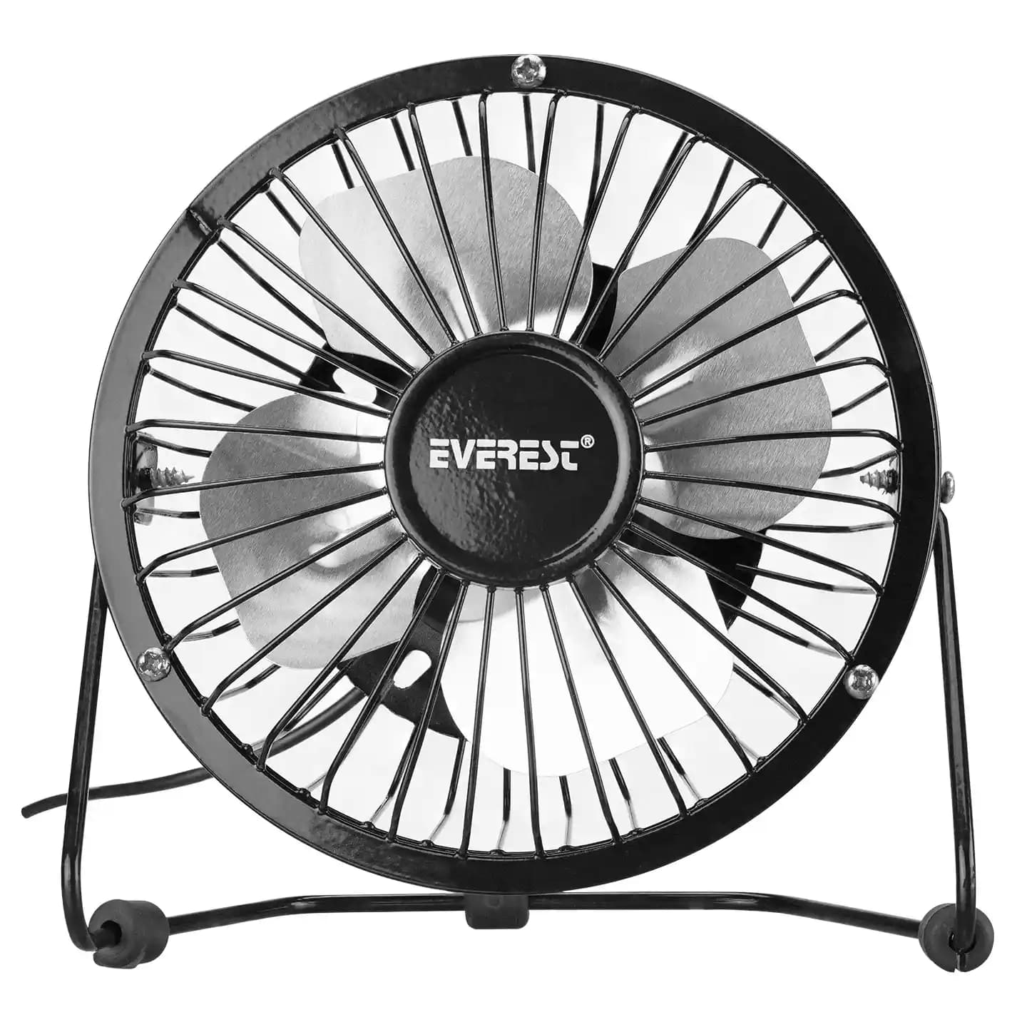 Everest EFN-482 Masaüstü Metal USB Fan: Dayanıklı ve Pratik Soğutma Çözümü