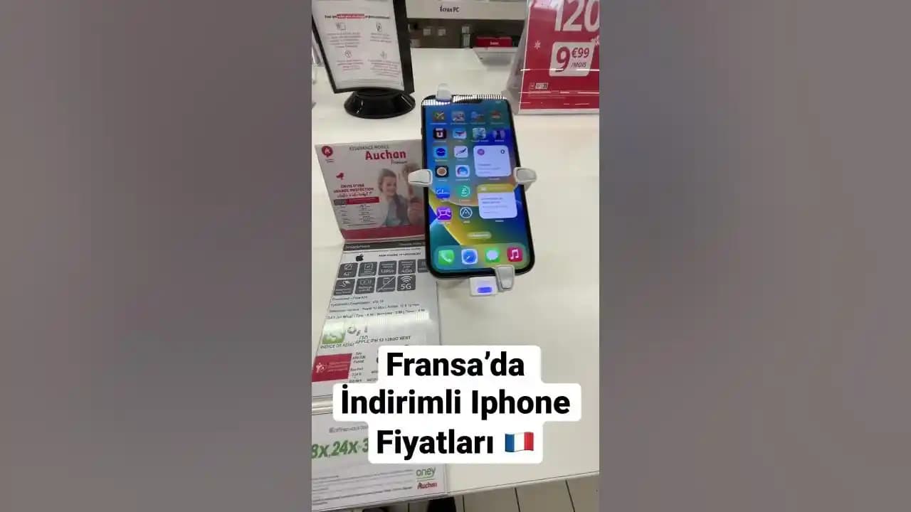 Fransa'da iPhone Fiyatları ve Piyasa Durumu Analizi