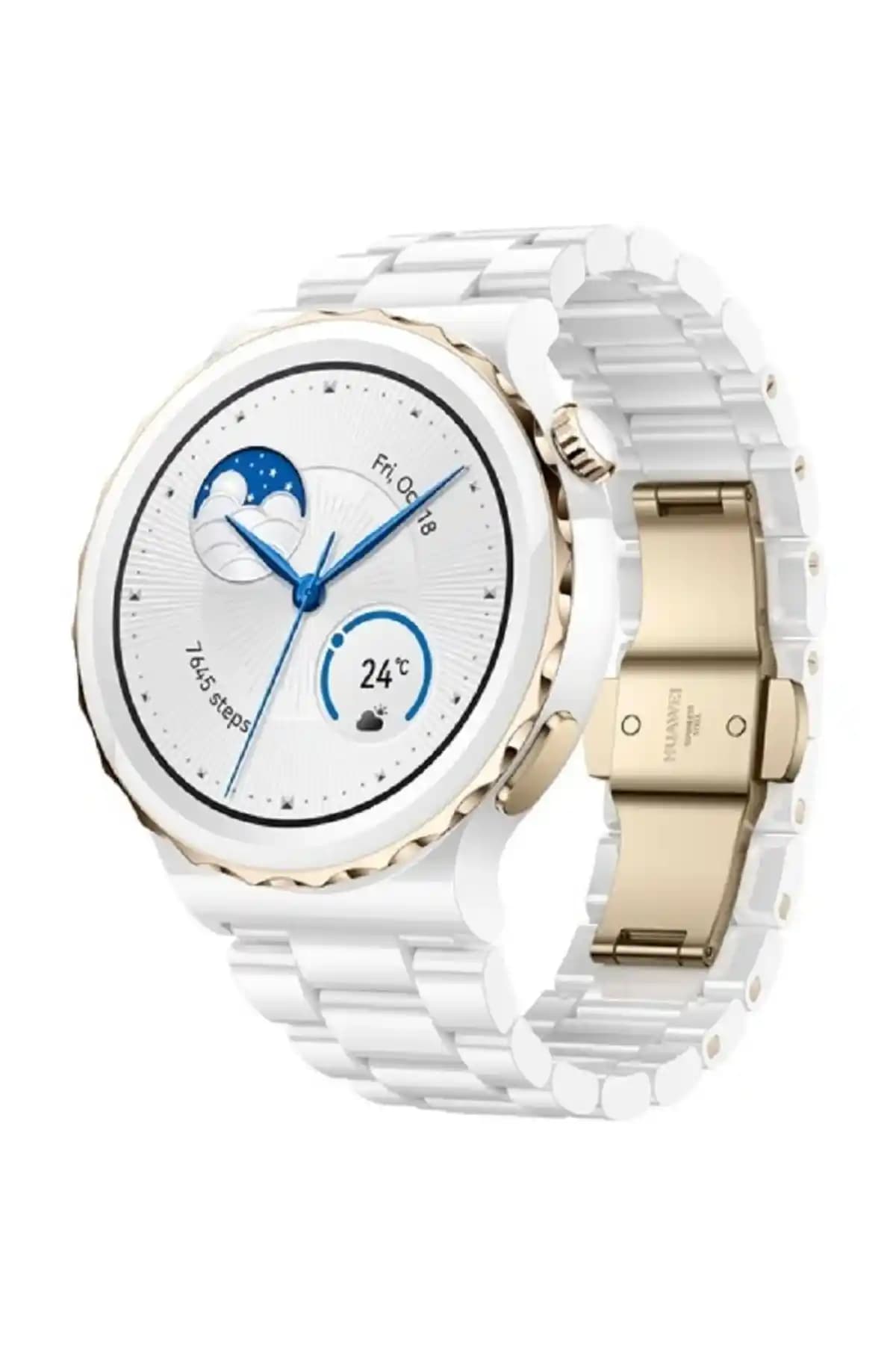 Huawei Watch GT3 Pro 43mm Seramik Kasa ile Dayanıklılık ve Estetiğin Birleşimi