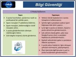 İş Yerinde Kişisel E-postaların Görülme Olasılığı ve Malware Güvenlik Önlemleri