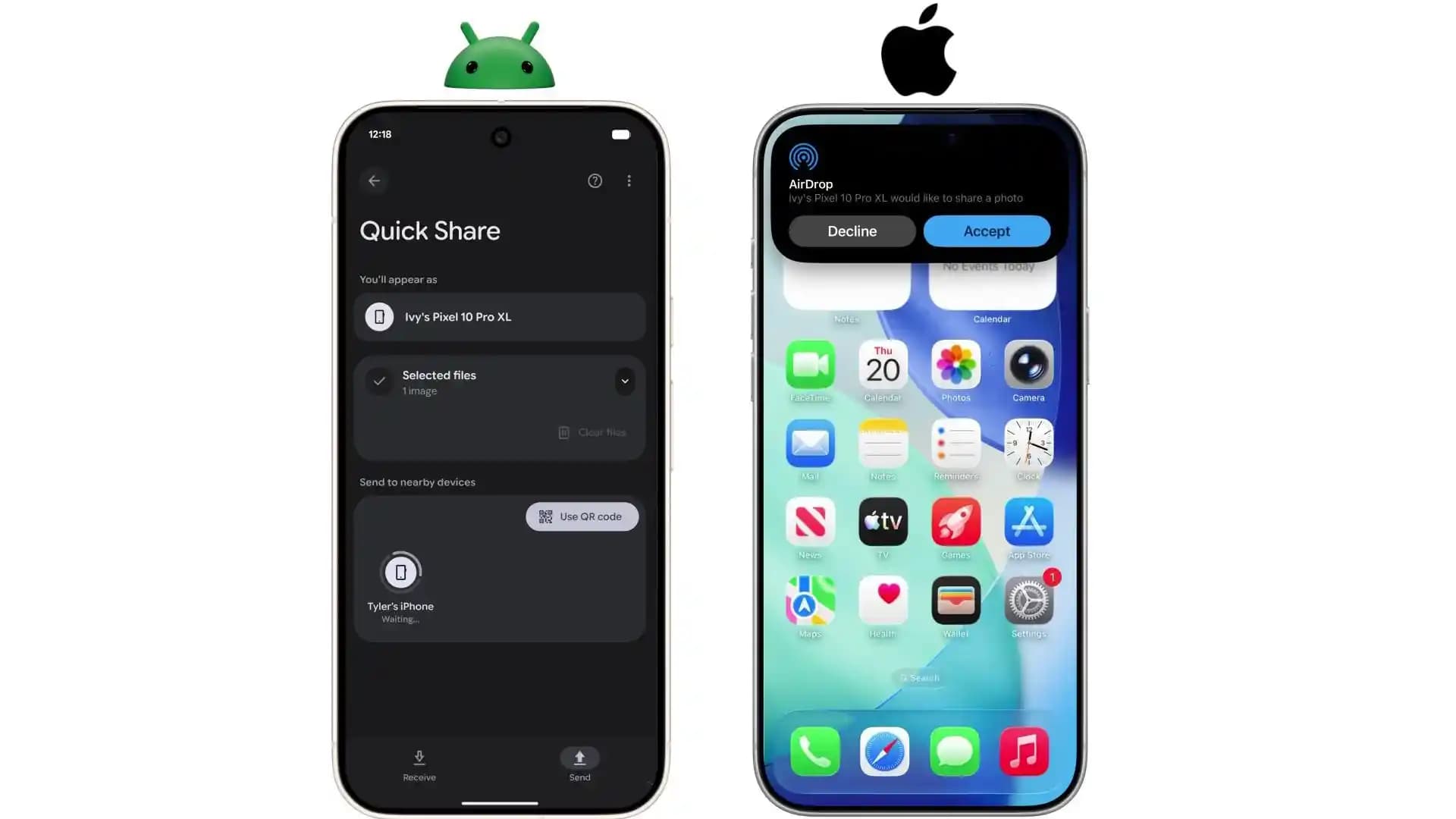 Android 16 ile Quick Share ve AirDrop Uyumluluğu: Yeni Uzantı ve Sınırlamalar