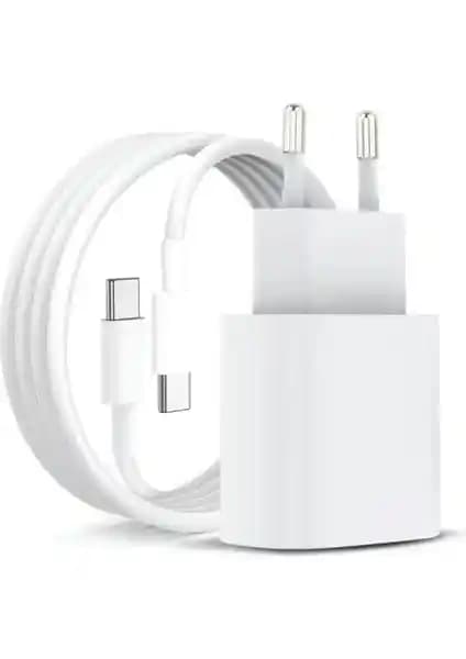 GLOBTEL Galaxy A33-A80 Uyumlu 25W Type-C Hızlı Şarj Aleti Dayanıklı ve Güvenli