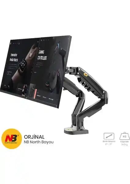 Nb North Bayou NB F160 17-27'' Monitör Standı ile Ergonomi ve Fonksiyonellik Dengesi