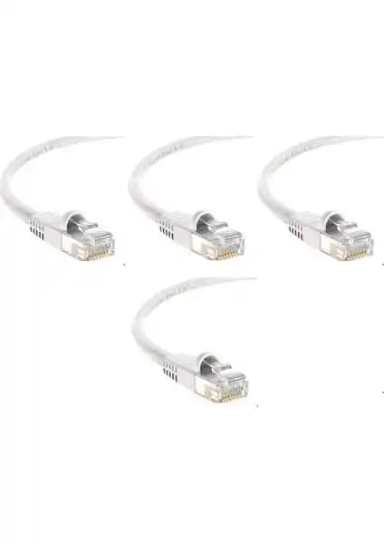 S-Link Cat6 Gri 1 Metre RJ45 LAN Kablosu: Yüksek Hızlı ve Güvenilir Bağlantı Çözümü