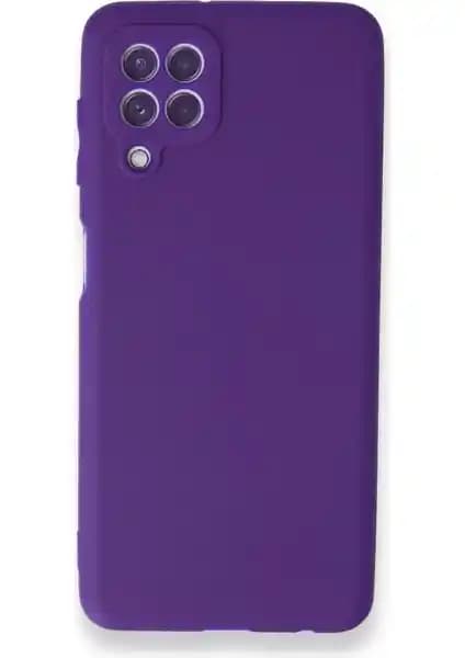 Samsung Galaxy M22 için Mor Bilişim Aksesuar First Silikon Kılıf - Koruma ve Şıklık