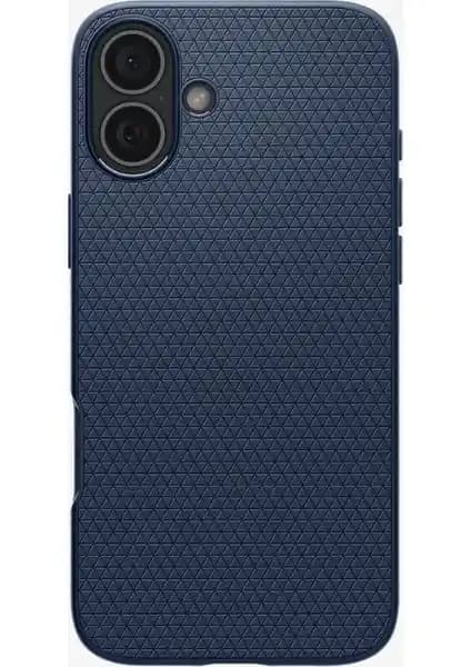Spigen iPhone 16 Liquid Air Navy Blue Kılıf: İnce Tasarım ve Üstün Koruma
