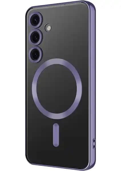 Teknomoda Samsung Galaxy S24 Kılıf: Kamera Lens Koruma ve Magsafe Özellikli Şeffaf Silikon