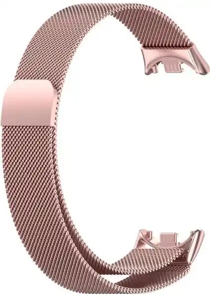 Xiaomi Mi Band 8 ve 9 için MobaxAksesuar Milano Loop Metal Kordon - Dayanıklı ve Şık