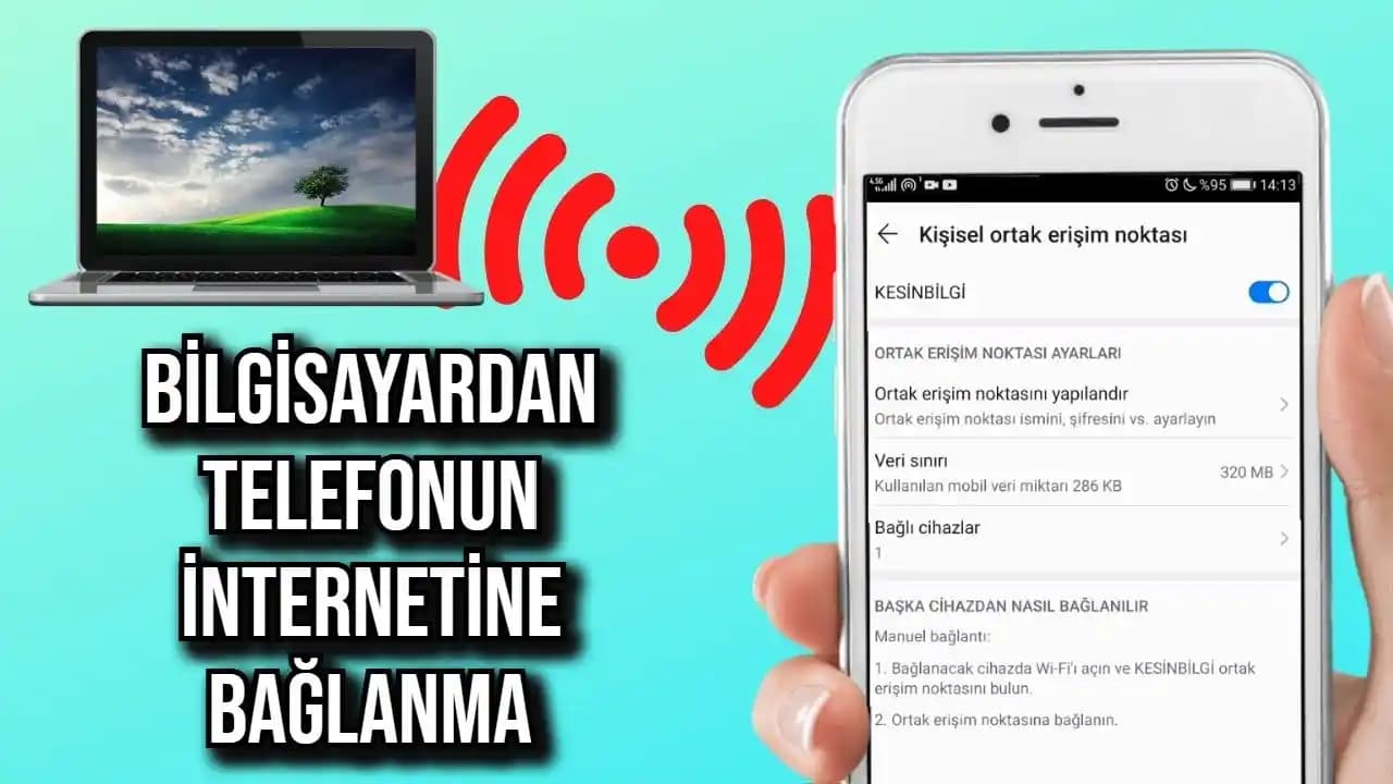 Bilgisayardan Telefon İnternetine Bağlanma Yöntemleri ve Kullanım İpuçları