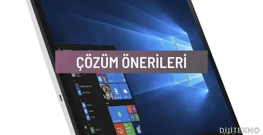 Dizüstü Bilgisayarlarda Dokunmatik Yüzey Sorunları ve Çözüm Yolları Rehberi