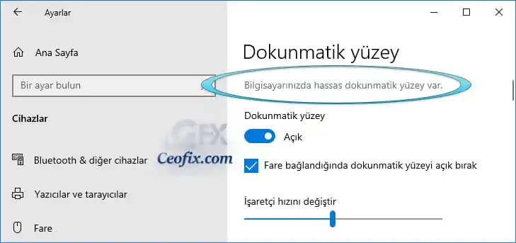 Dizüstü Bilgisayarlarda Touchpad Ayarları ve Sorun Giderme Yöntemleri