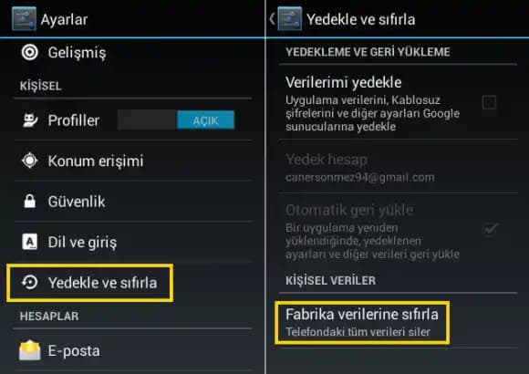 Fabrika Ayarlarına Dönmek Nedir ve Mobil Cihazlarda Nasıl Uygulanır