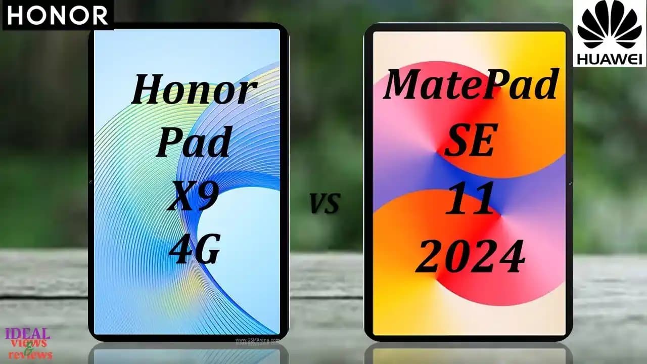 Huawei MatePad SE ve Honor Pad X9 Karşılaştırması: Özellikler ve Kullanım Alanları