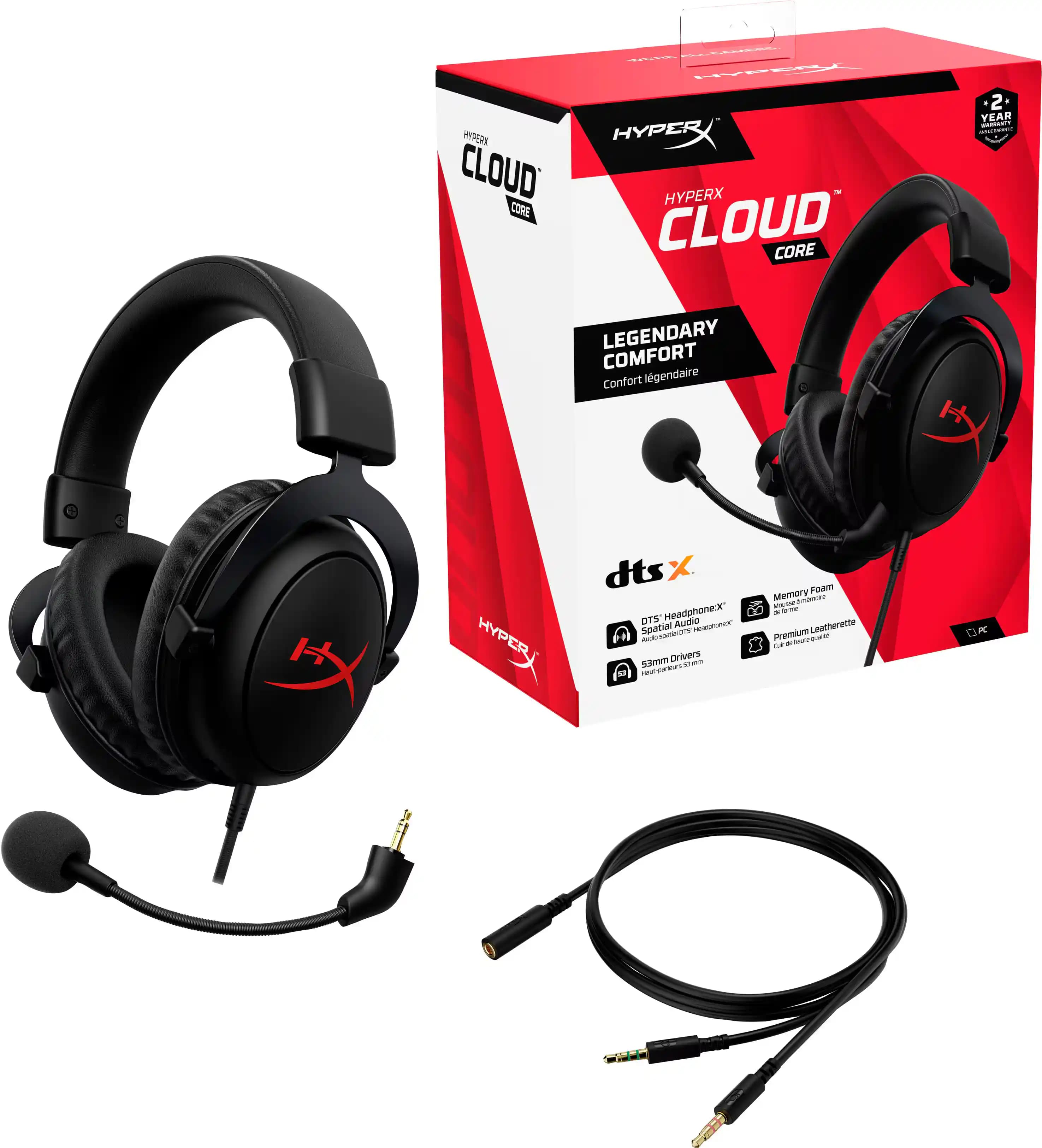 HyperX Cloud Core DTS: Gelişmiş Ses Teknolojisi ve Konfor Sunan Oyun Kulaklığı